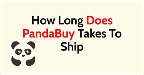 how long does pandabuy take to ship to uk