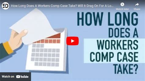 how long does workers comp case take to settle
