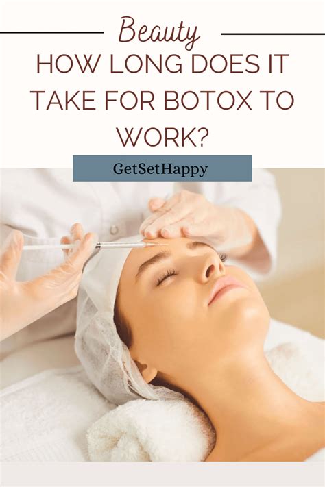how long for botox to work reddit