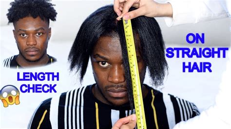 The How Long Is 3 Inches Of Hair Black Male With Simple Style