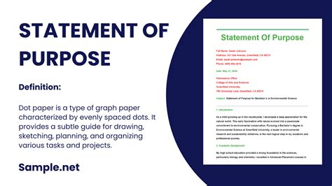 Statement of Purpose Length