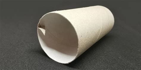 how long is a toilet paper roll tube