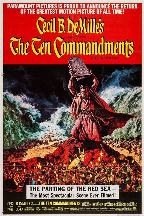 how long is the 10 commandments movie 1956