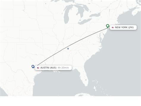how long is the flight to austin