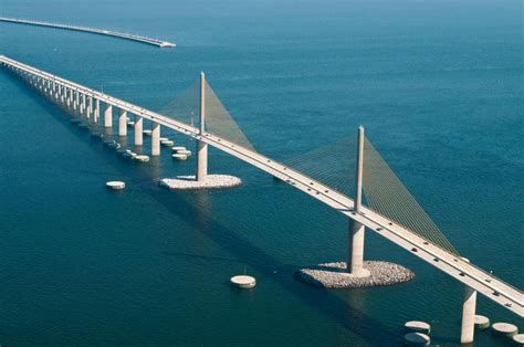 how long is the skyway bridge in miles