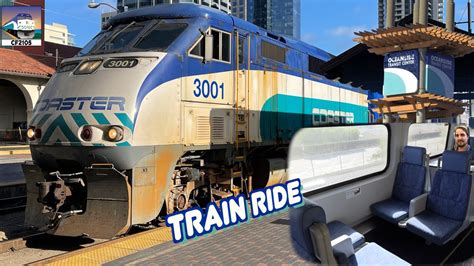how long is the train ride from oceanside to san diego