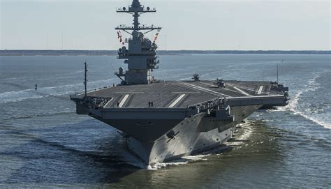 how long is the uss gerald ford supercarrier
