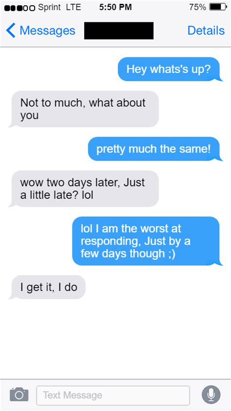 how long is too long to not respond to a text