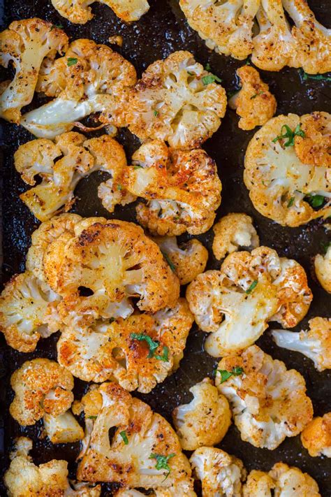 how long roasted cauliflower