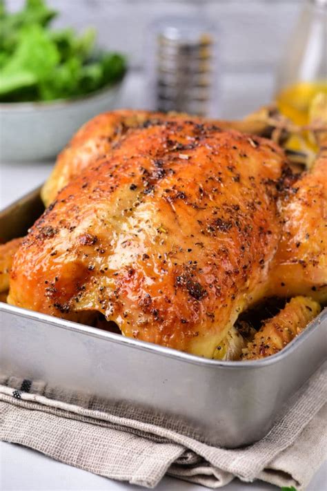 how long to bake a whole chicken 6 lbs