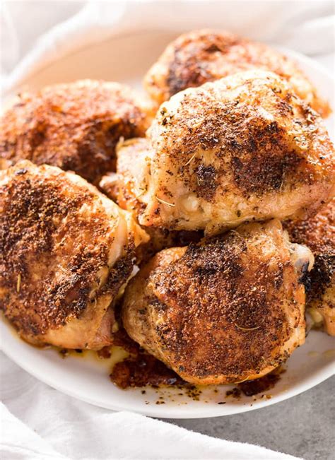 how long to bake bone in chicken thighs at 400