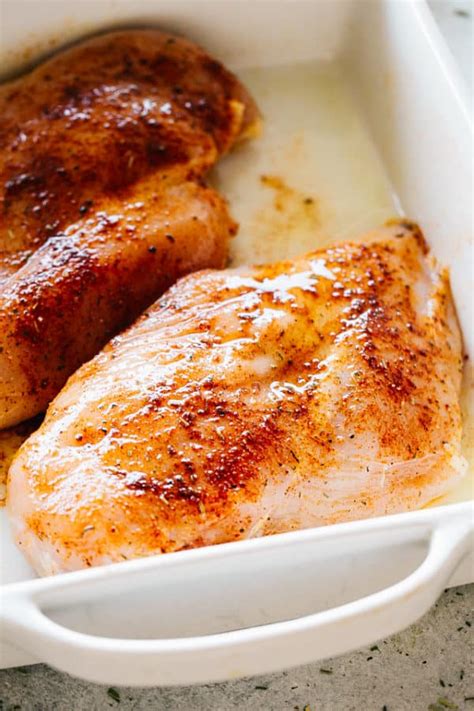 how long to bake chicken breast halves