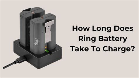 how long to charge a ring battery