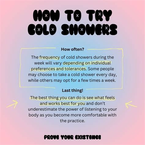 How Long To Do Cold Shower