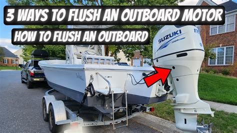 How Long To Flush Outboard Engine