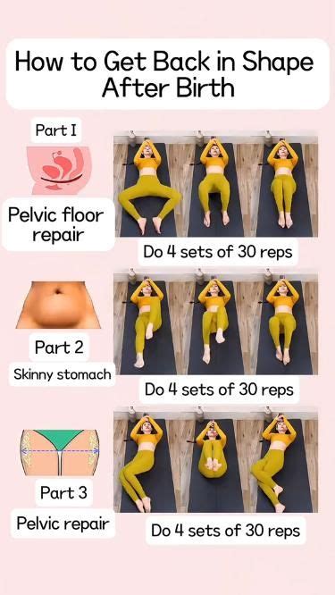 how long to get back in shape after birth