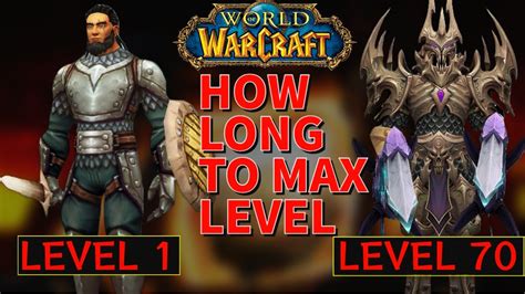 how long to get max level in wow
