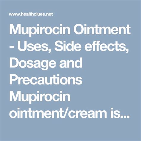 how long to use mupirocin for staph infection
