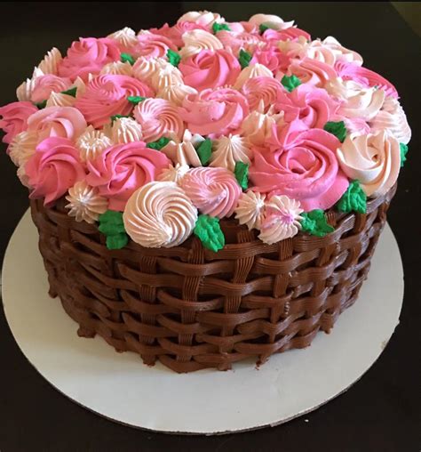 How Make A Basket Cake