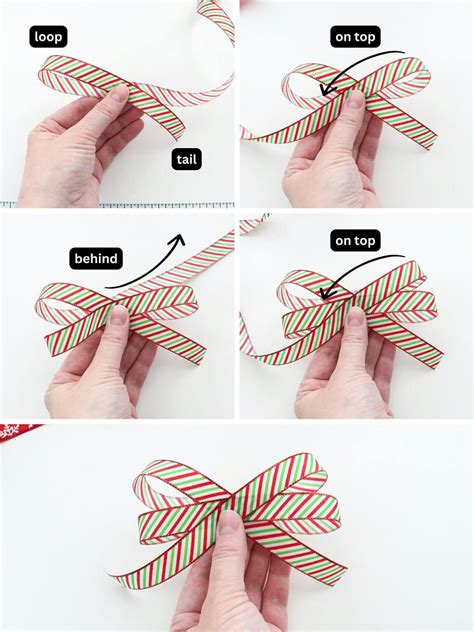 How Make Bow With Ribbon