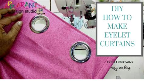 How Make Eyelet Curtains