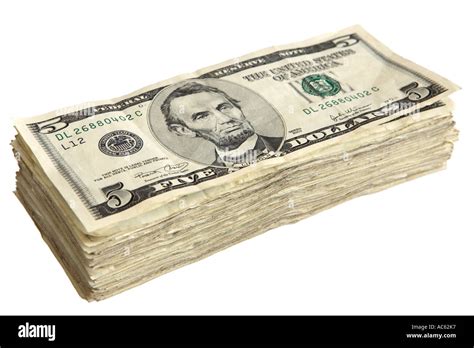 How Many 5 Bills Are In A Stack