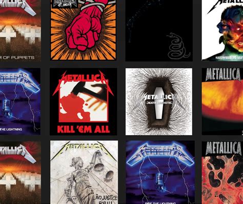 how many albums does metallica have