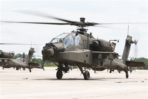 how many apache helicopters in the us army