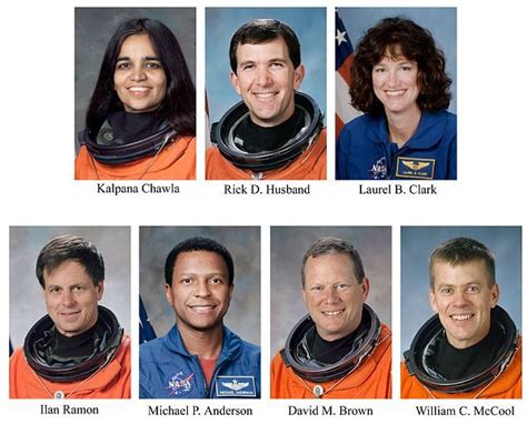 how many astronauts died on columbia