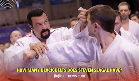 how many black belts does steven seagal have