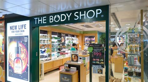 how many body shop stores in uk
