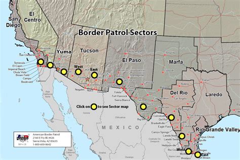 how many border patrol sectors