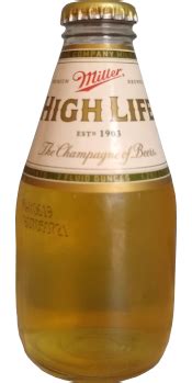how many calories in 12 oz miller high life