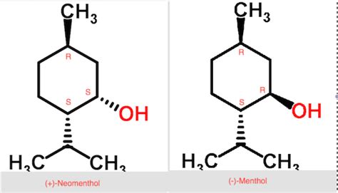 how many chiral centres in menthol