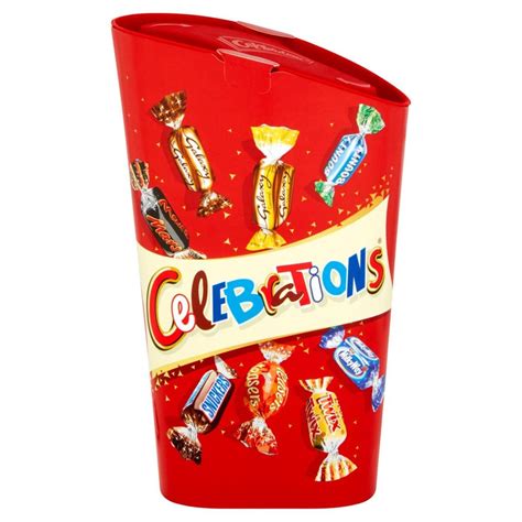 how many chocolates in celebrations box