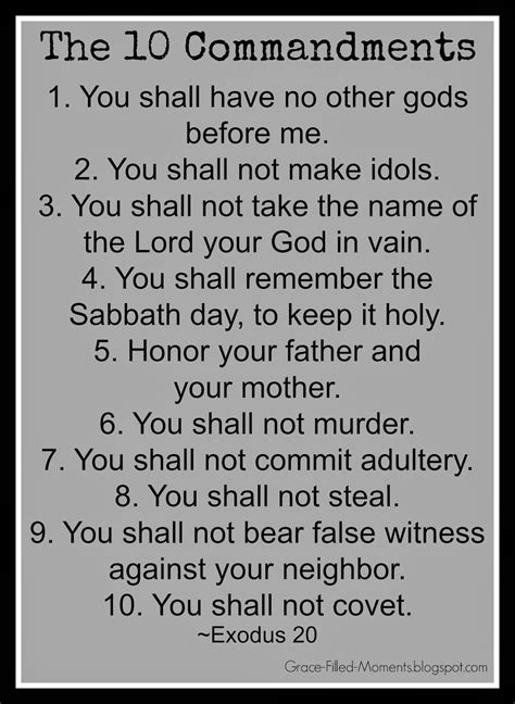 how many commandments in the bible