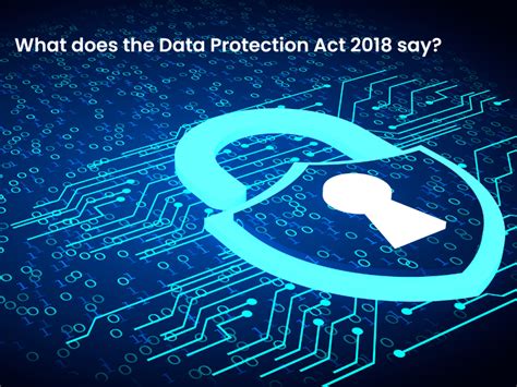 how many data protection principles are stated in the data protection act 2018