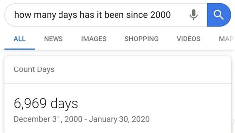 how many days has it been since august 19 2019