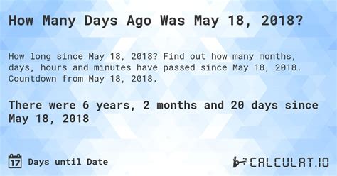 how many days since 4/27/2021