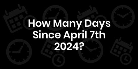 how many days till april 9th 2024