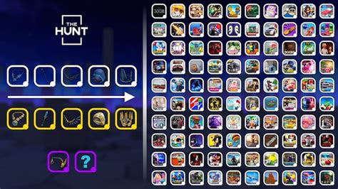 how many games are in roblox the hunt