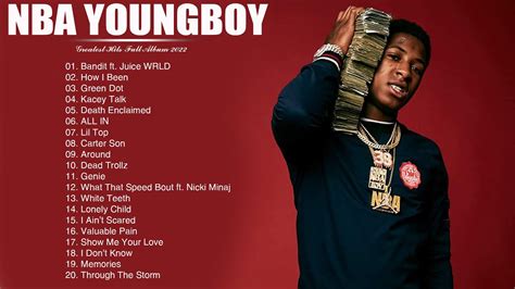 how many hit songs does nba youngboy have