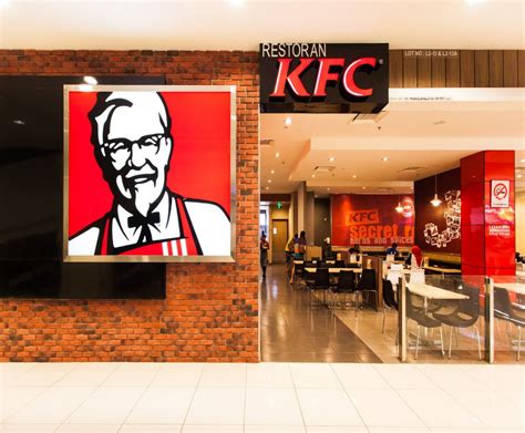 how many kfc outlet in malaysia