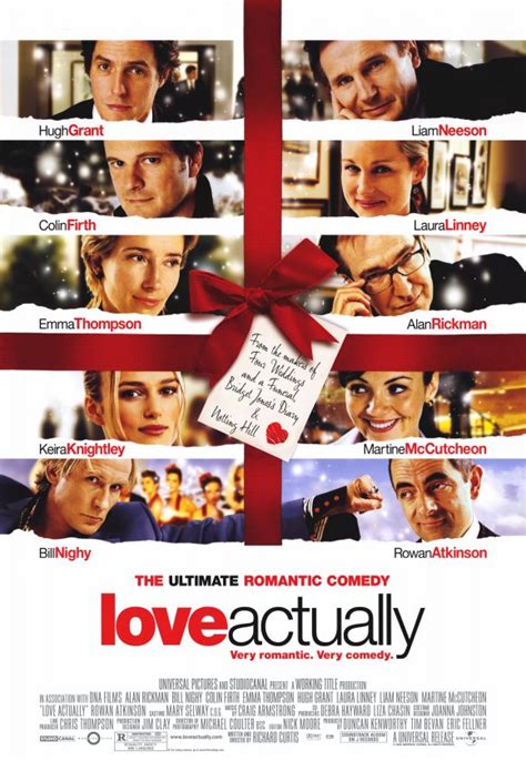 how many love stories in love actually