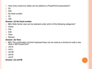 how many maximum slides can be added in powerpoint