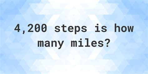 how many miles is 4200 meters