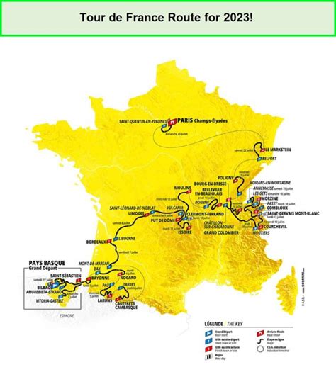 how many miles is the tour de france 2023