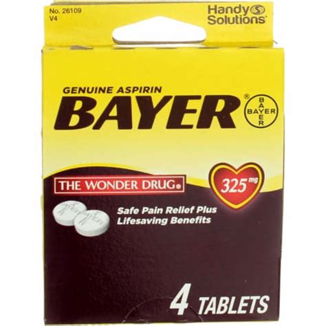 how many milligrams is a bayer aspirin