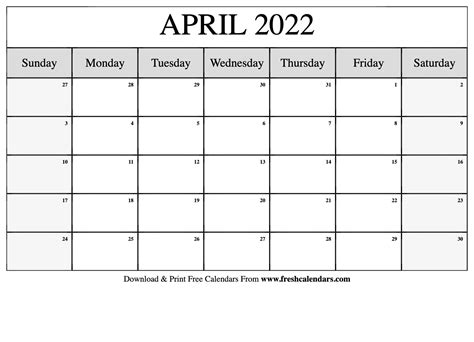 how many months ago was april 2022