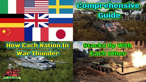 how many nations are in war thunder